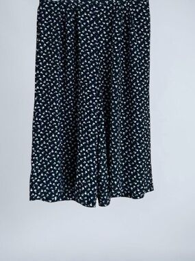 Vintage Tofy Culotte Shorts Ditsy Print Size 14